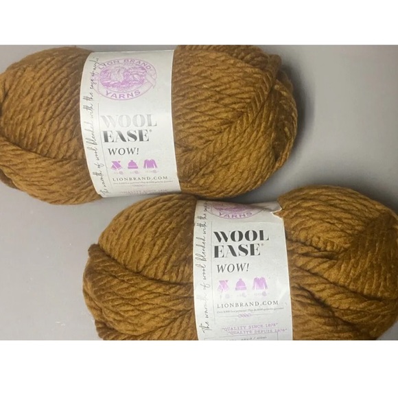 Lion Brand Other - Lion Brand Wool Ease WOW Yarn